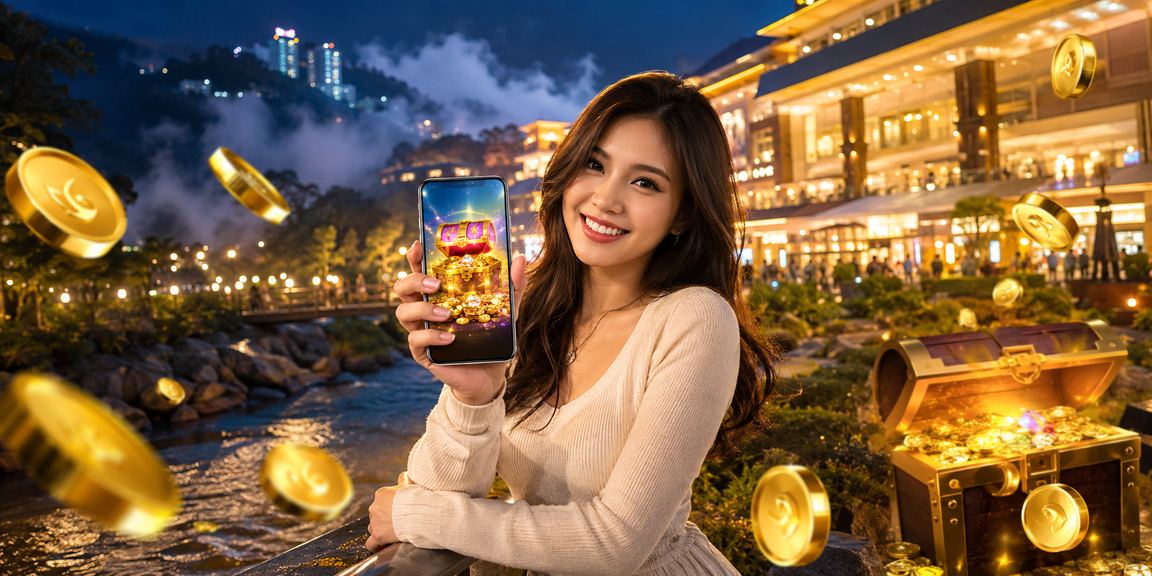 Pemain 4dresult menggunakan aplikasi Android di Genting Highlands
