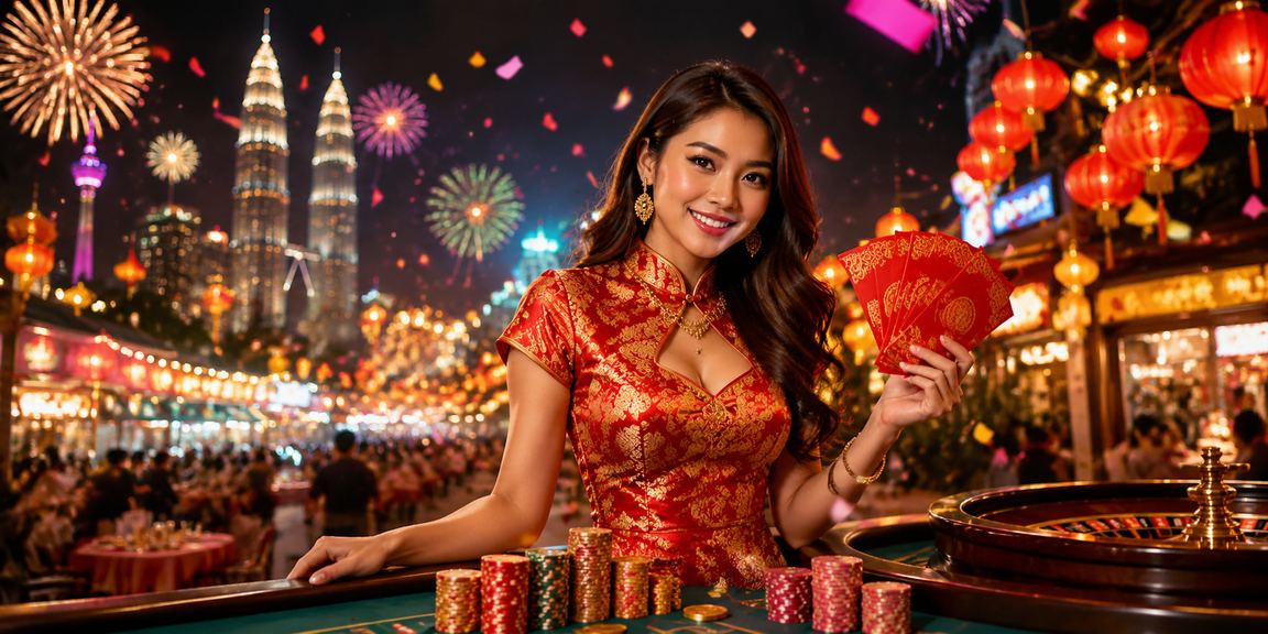 Sampul merah bonus gaya Melayu Kuala Lumpur melambangkan tawaran istimewa platform