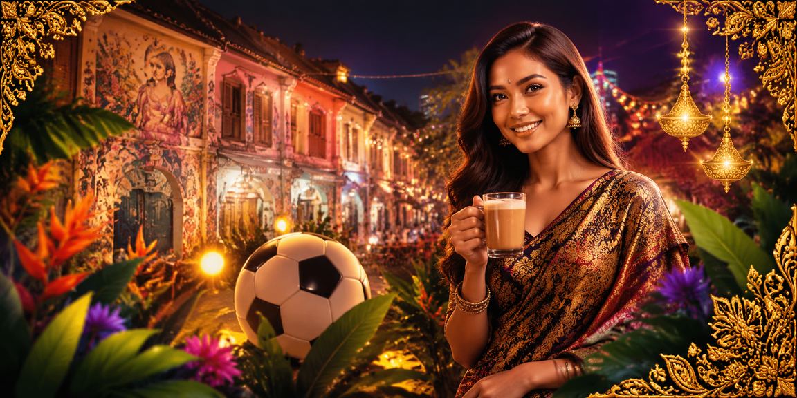 Pemain Pulau Pinang bergaya batik menikmati pertaruhan bola sepak di platform 4dresult yang selamat