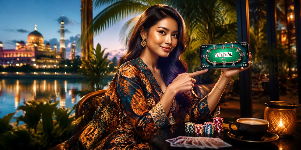 Pemain Putrajaya bermain permainan poker batik gaya Melayu sambil menikmati kasino langsung 4dresult